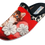 Miniaturbild: SCHUHKÖNIG HAUSSCHUH PANTOFFEL HELLE SOHLE KATZE MIT KISSEN ROT/SCHWARZ 5553266