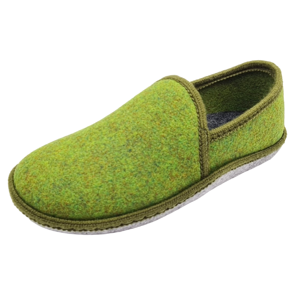 Miniaturbild: TasleDog (E) Hausschuh Damen Kiwi Filzsohle 1400 Kiwi-59