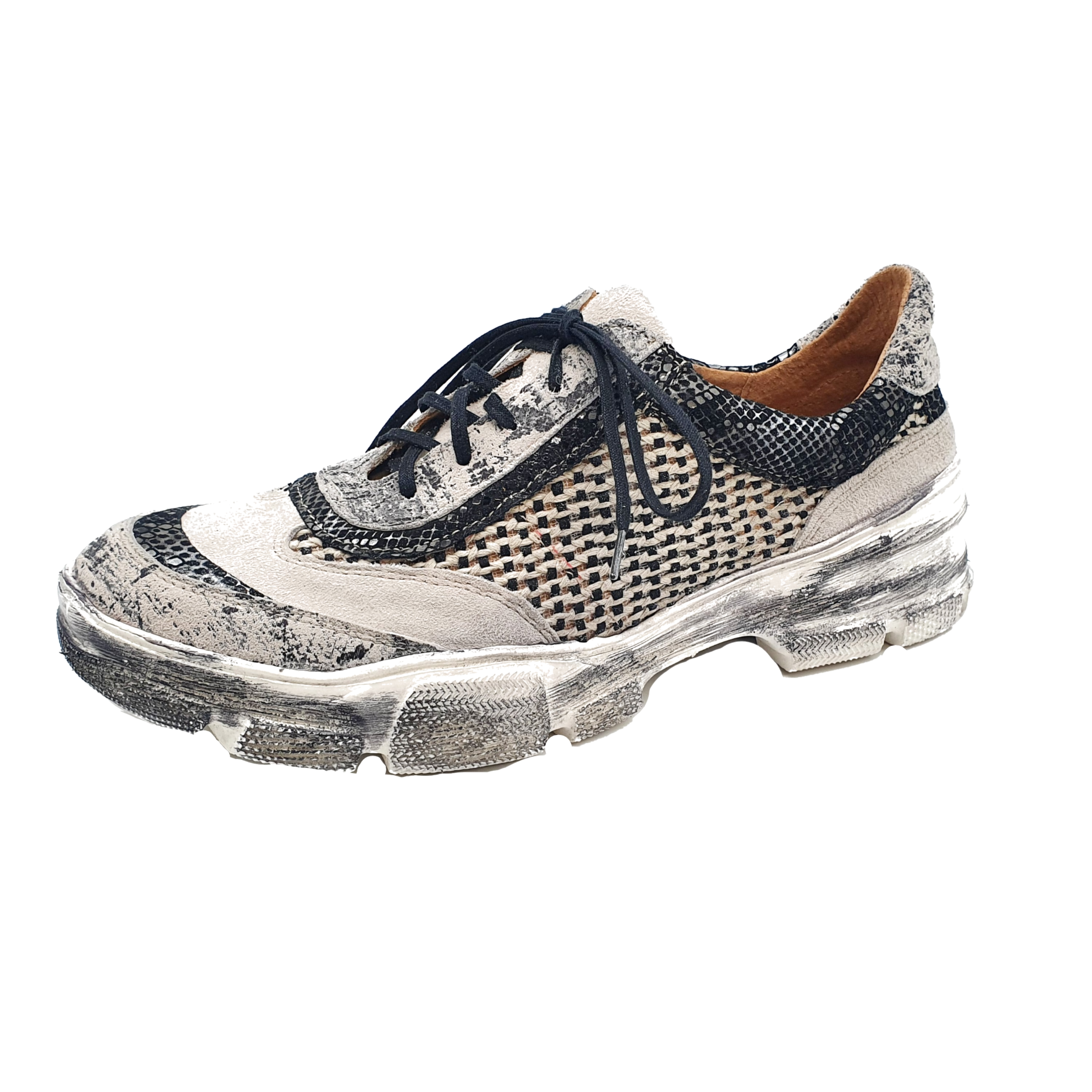 Maciejka (E) Sommerschuh 04903-04 Grau-Anthrazit