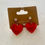 Miniature : Boucles d'oreilles LIVIA rouge