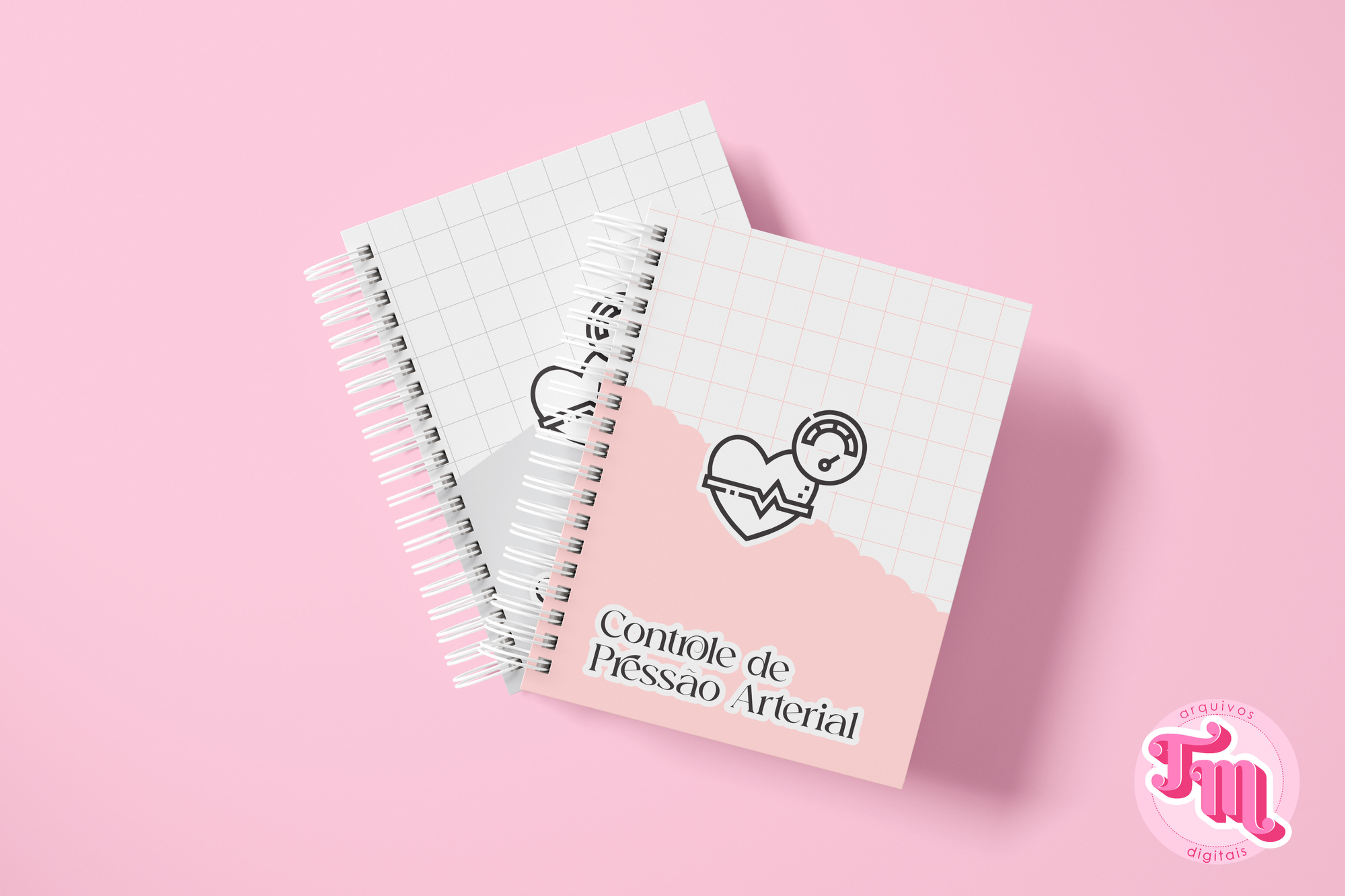 Caderno Controle de Pressão Arterial - Arquivo Digital