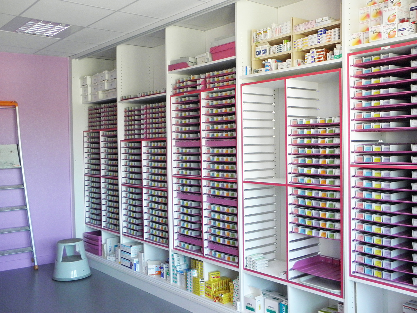 Salle de preparations des medicaments