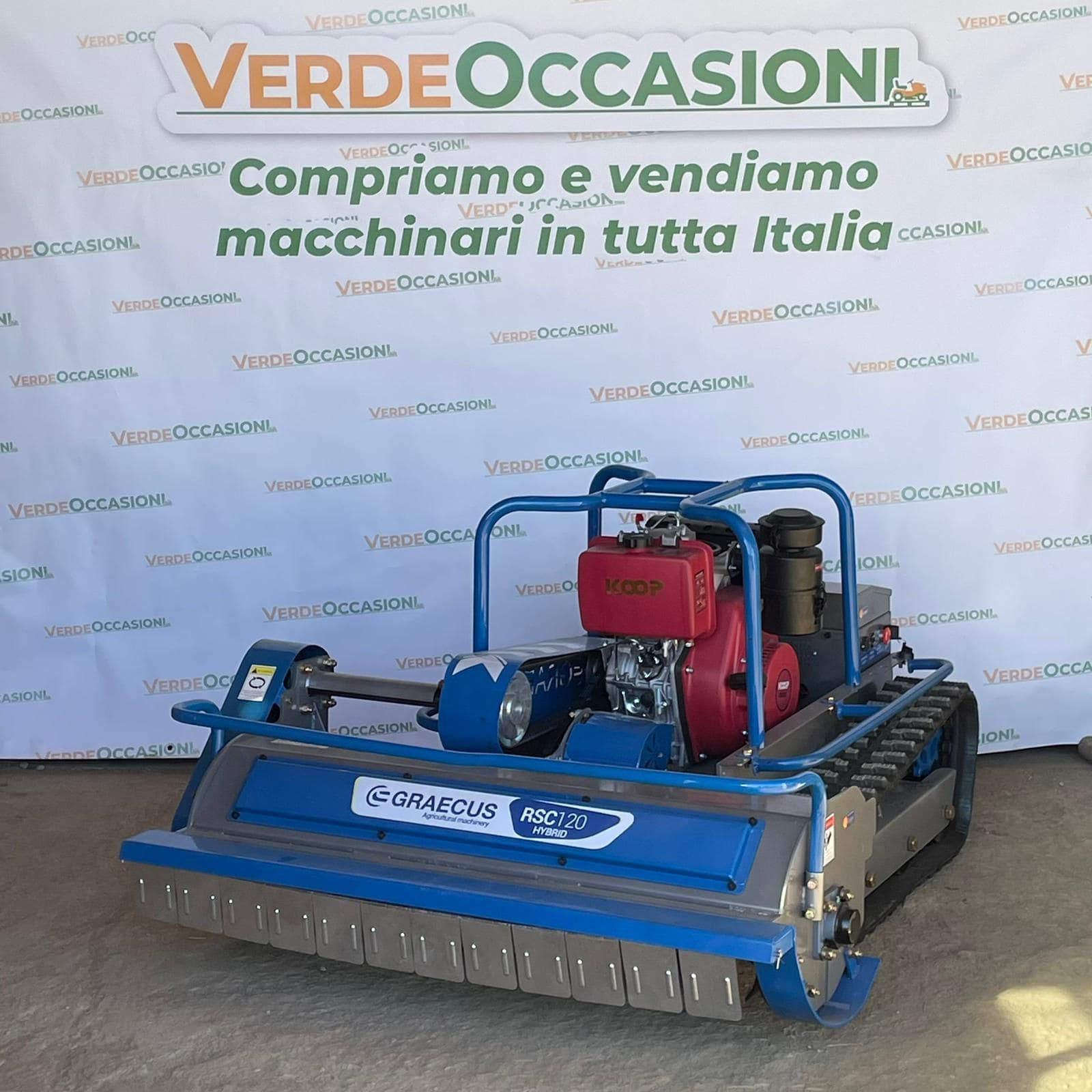 Graecus RSC - Robot trinciaerba - 100cm/120cm - NUOVO