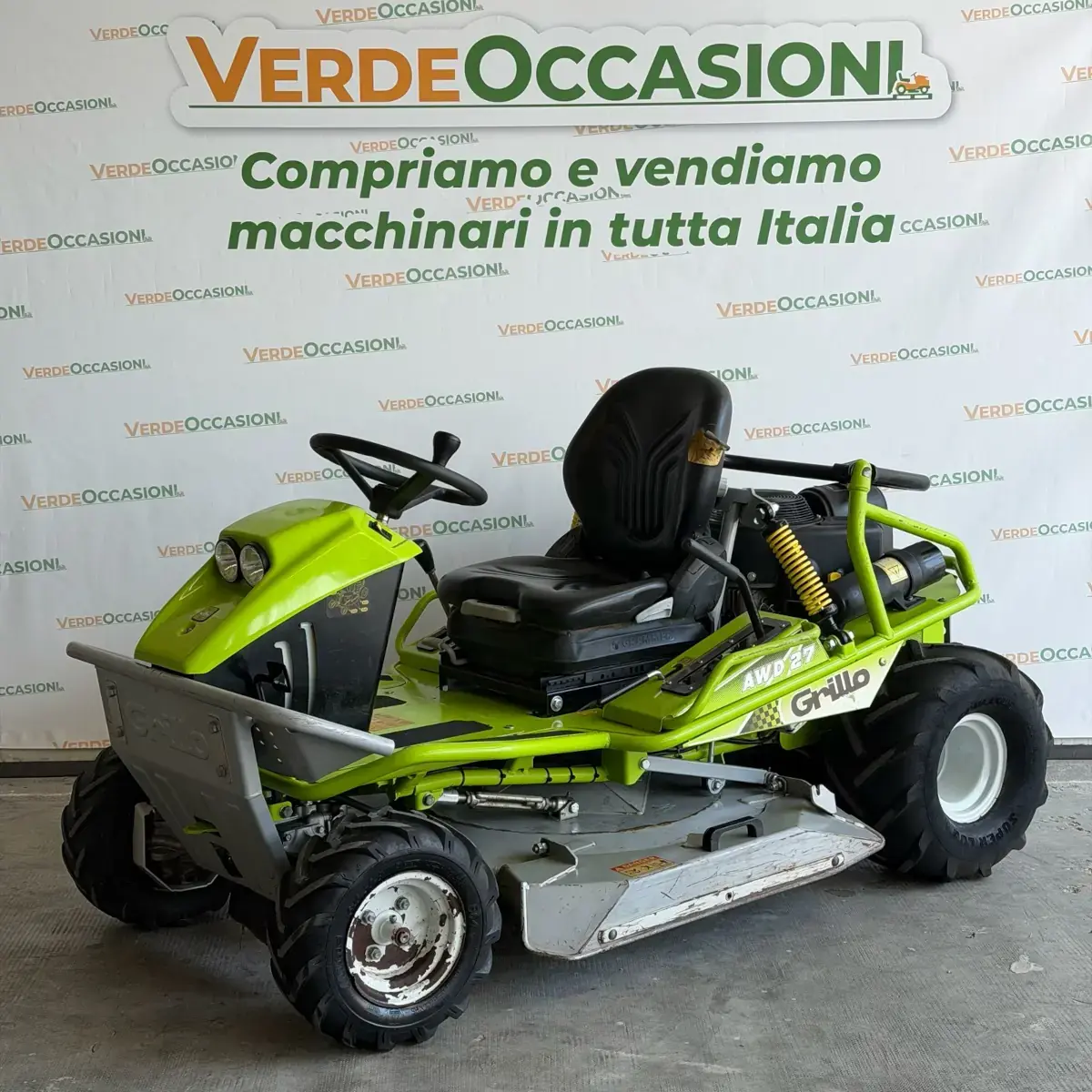 Grillo Climber 10 AWD 27 - Aufsitzmäher