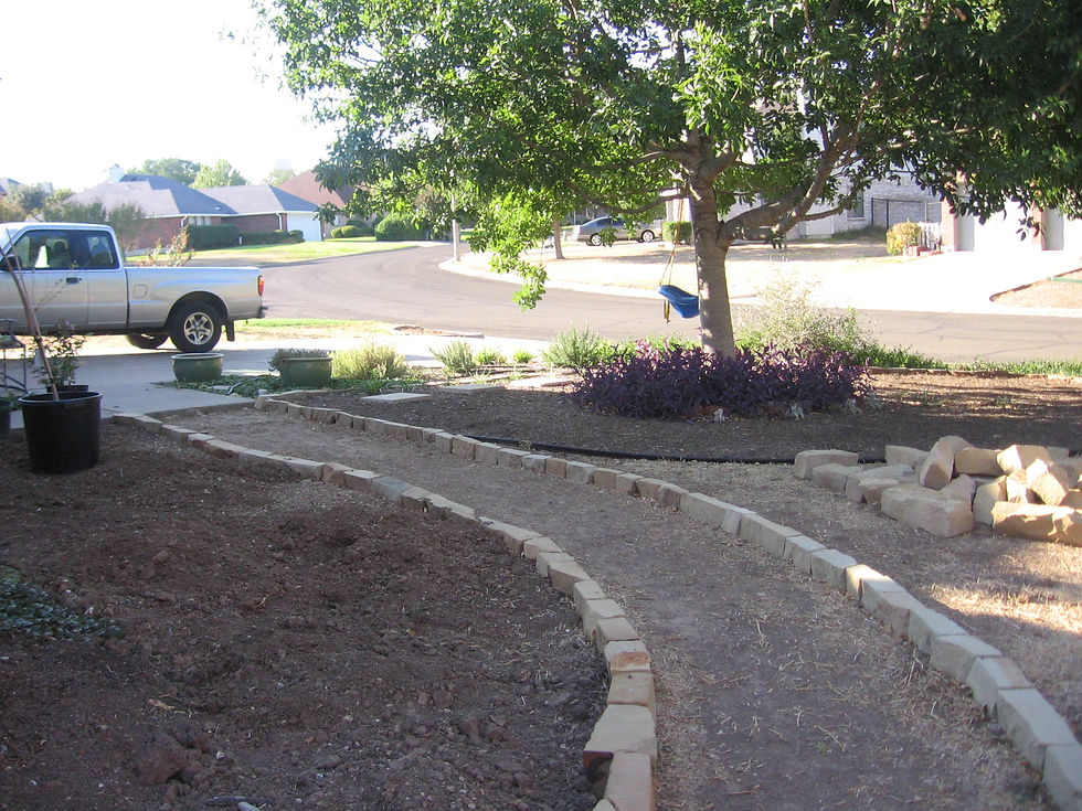 Granite pathway