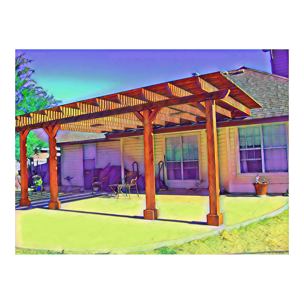 The Pergola with New Gate