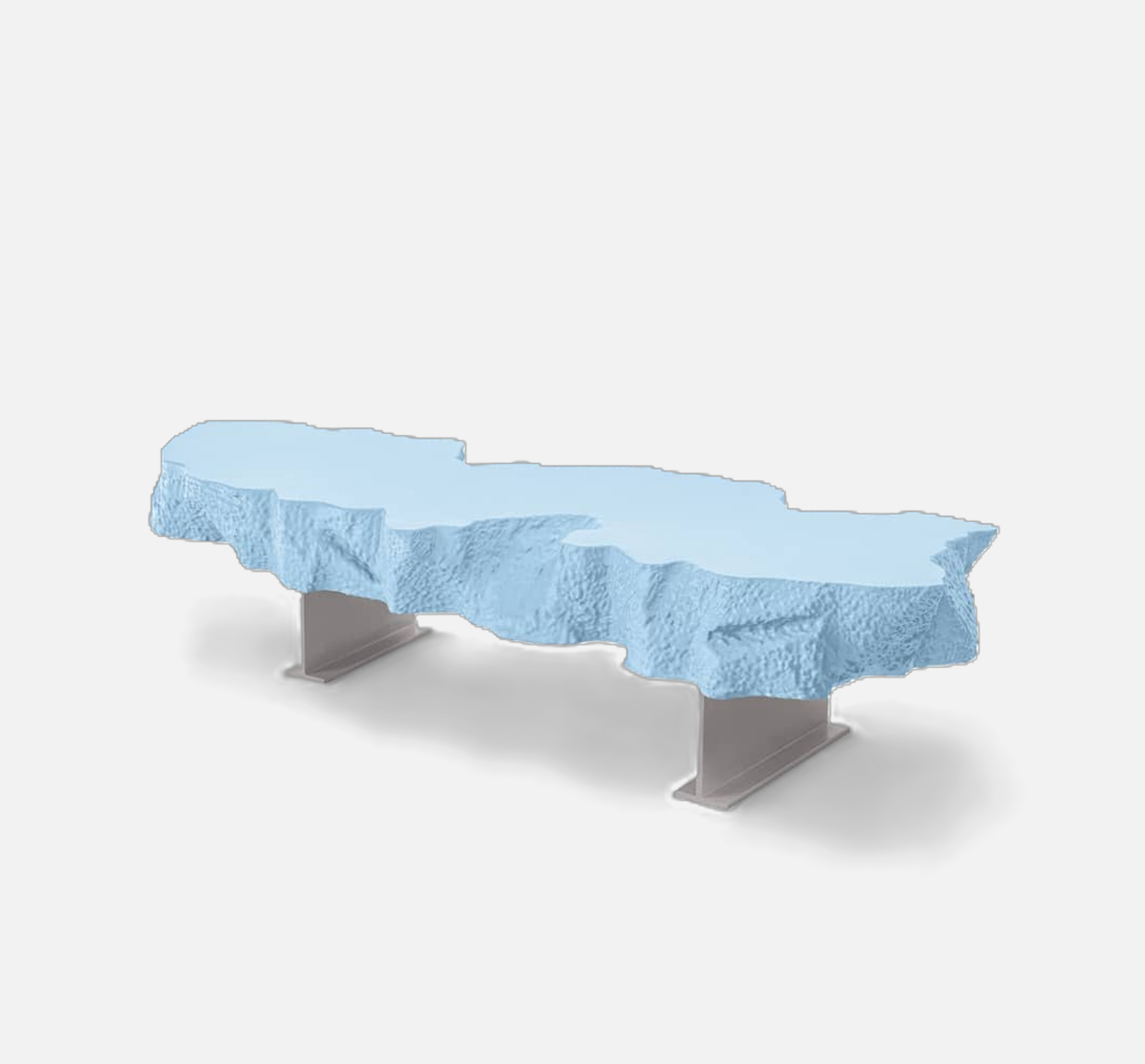 Gufram Broken Bench Blue Edition