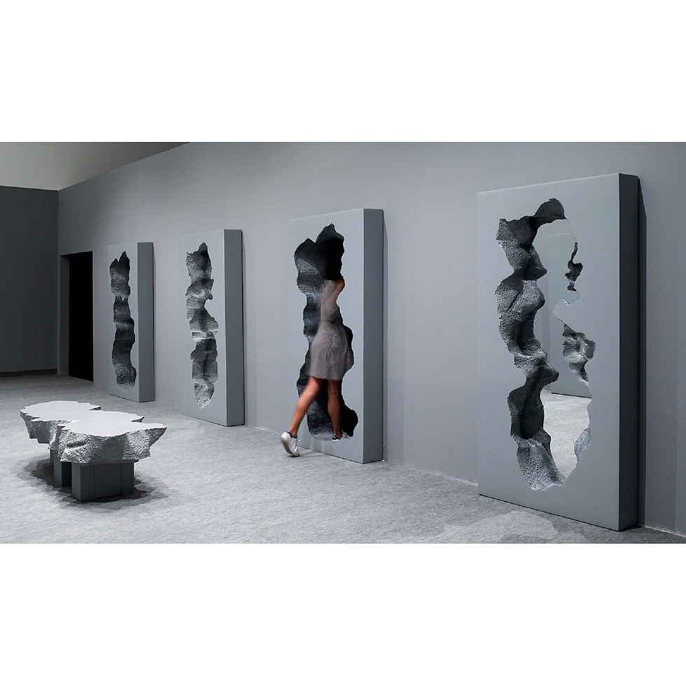 Thumbnail: Gufram Broken Mirror Grey Edition