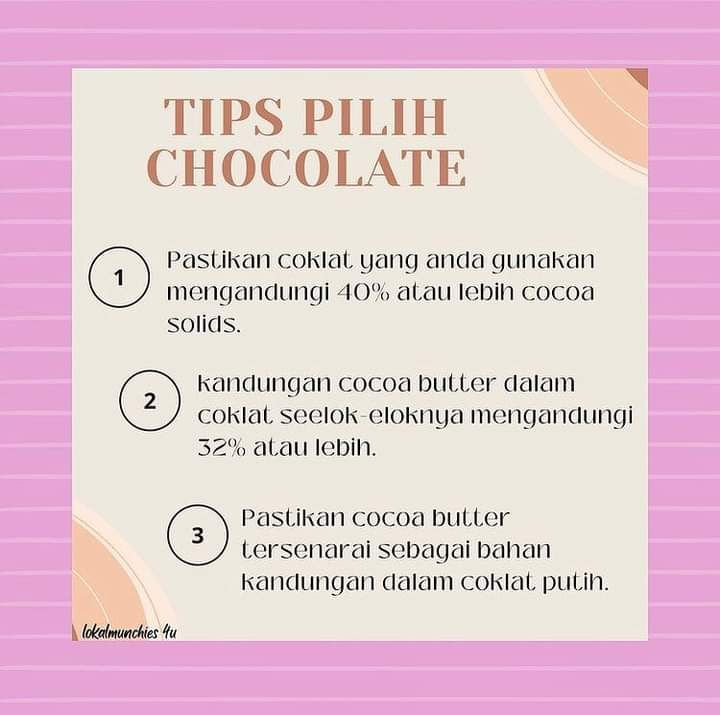 Tips Pilih Chocolate