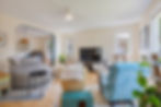 Home living room by a professional real estate photographer