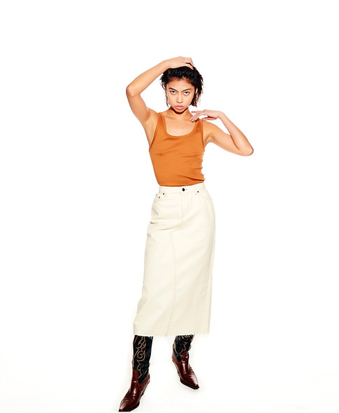 editorial model Anika Jane