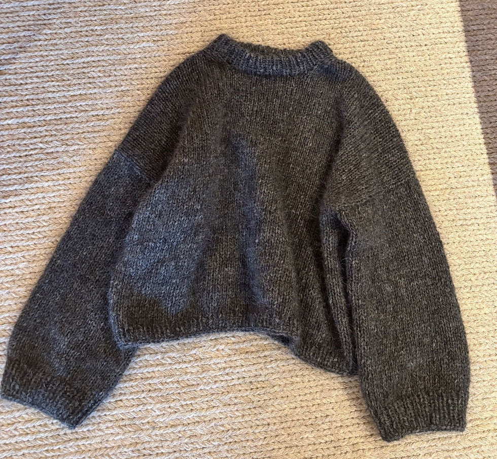 Miniaturebillede: STORMY CLOUD SWEATER - dansk