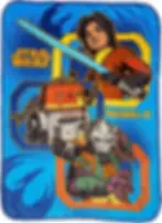 Star Wars Rebels Throw blanket 50"x60" birthday Christmas gift