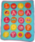 Lalaloopsy Fleece Throw Blanket 50" x 60" birthday Christmas gift