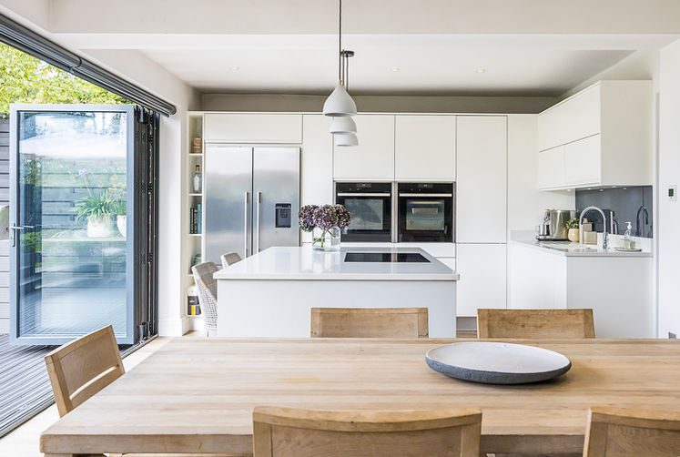 extension modern kitchen kitchen island
