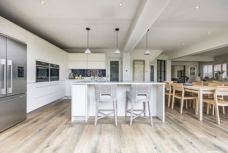 extension modern kitchen kitchen island