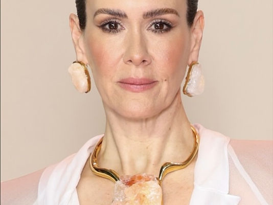 The Surreal Touch of Schiaparelli: Sarah Paulson’s Paris Premiere Look