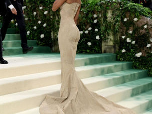 Tyla Unforgettable Moment: The Balmain Sand Dress at the Met Gala