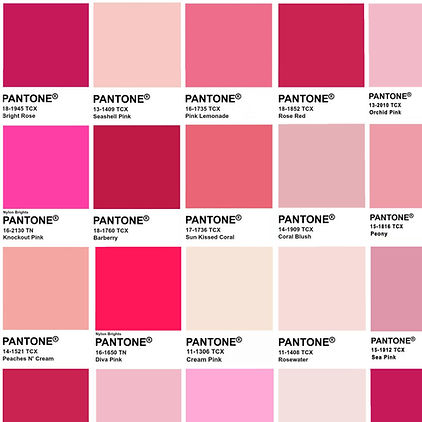 Nuancier rose : du rose pâle au corail fluo - psychologie des couleurs Style Emoi