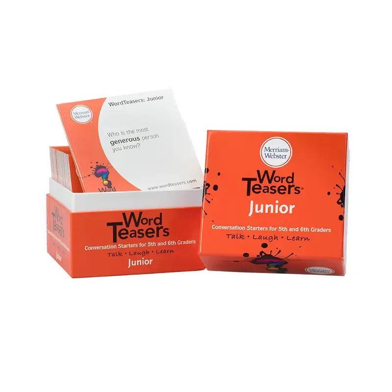 Thumbnail: Word Teaser Junior game box and cards