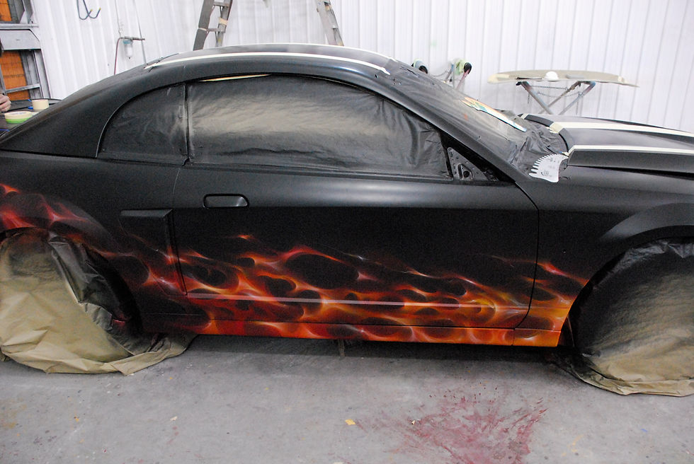TAOD paints automobile