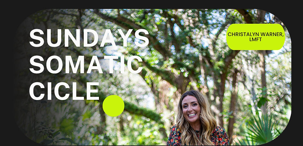 Sunday's Somatic Circle