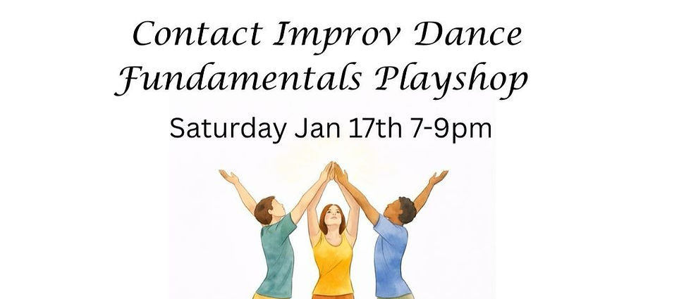 Contact Improv Dance Fundamentals Playshop