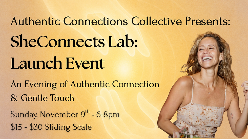 Authentic Connections Collective Presents... SheConnects Lab: Launch Event