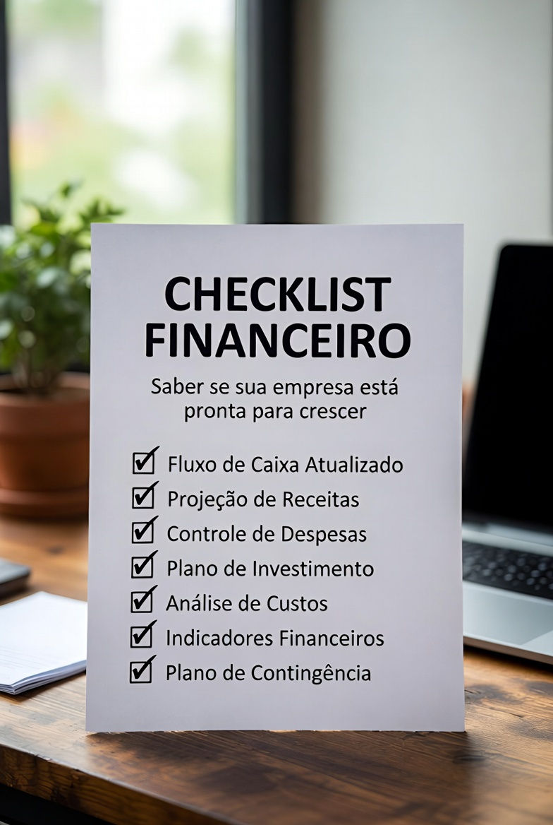 Reestruturação Financeira | Antes de abrir nova unidade, contratar mais gente ou investir pesado em marketing, faça este checklist financeiro. Veja se sua empresa está realmente pronta para crescer ou se precisa ajustar as finanças para não correr risco de quebrar na expansão.