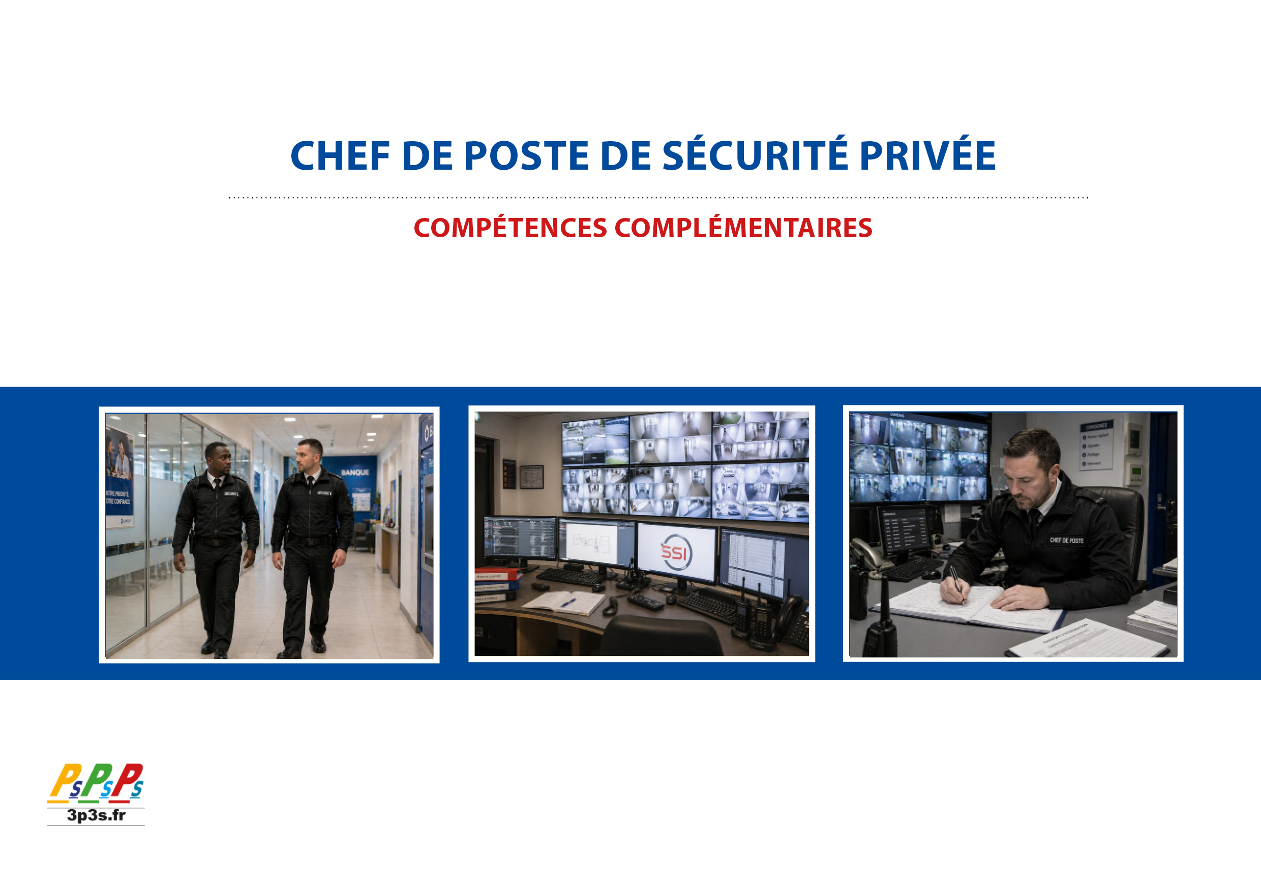 Bloc Chef de poste (Compétences complémentaires)