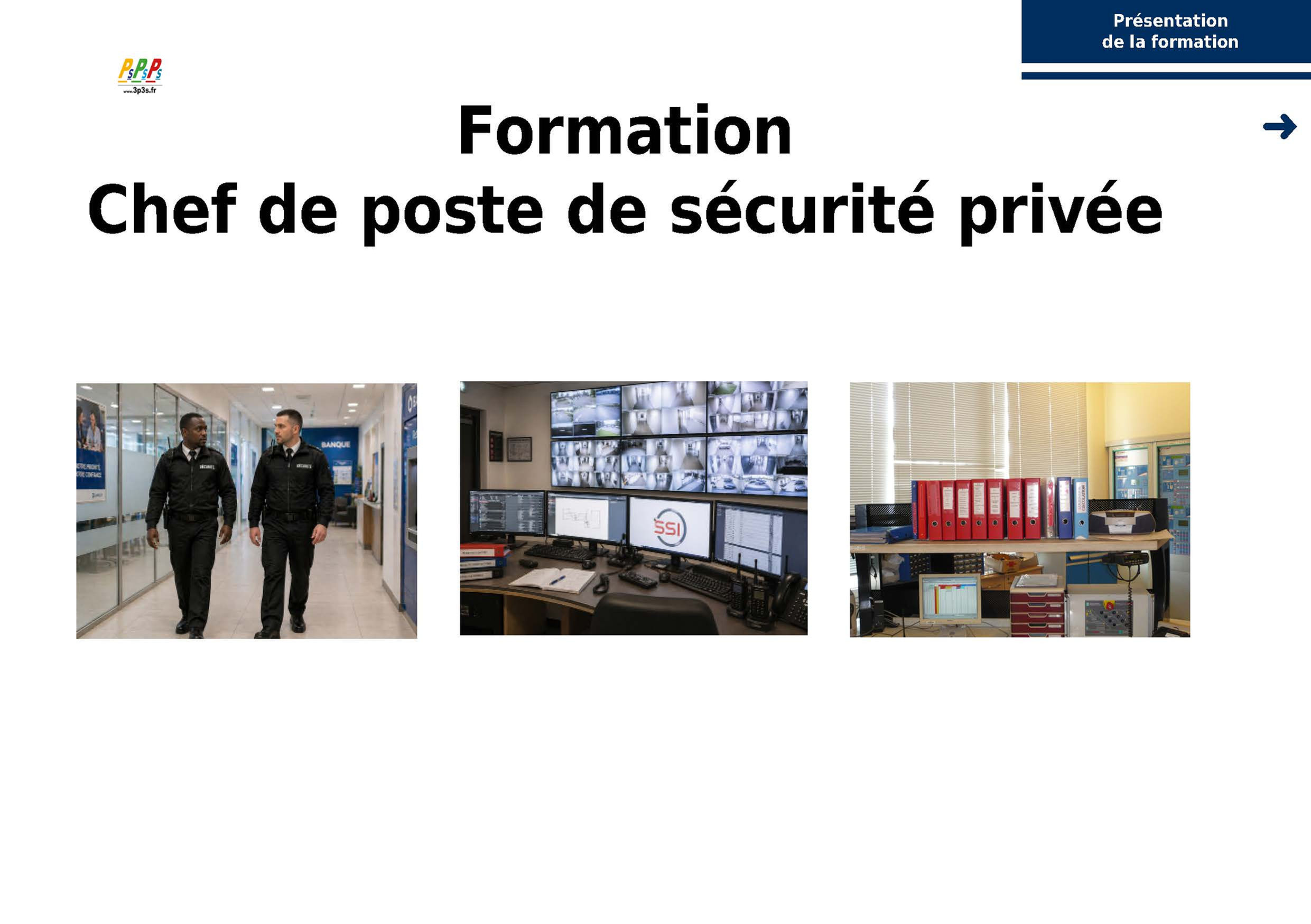 Support formateur chef de poste (CPSP)