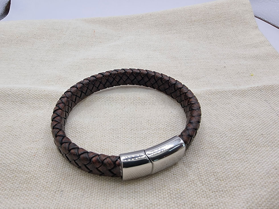 Thumbnail: Leather Bracelet 12mm x 6mm