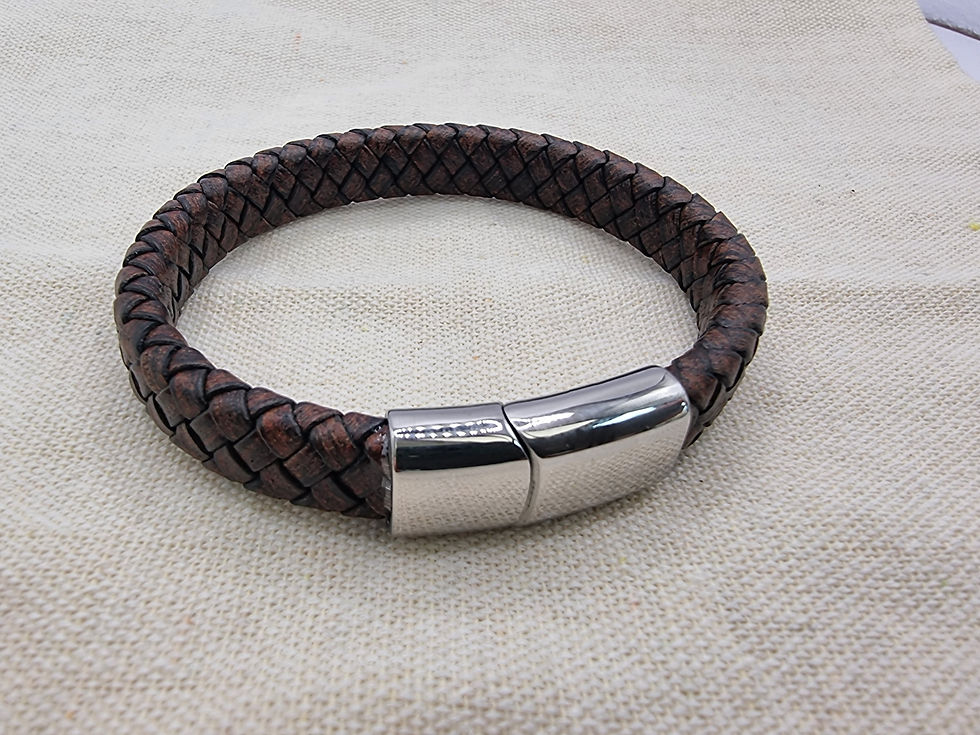 Thumbnail: Leather Bracelet 12mm x 6mm