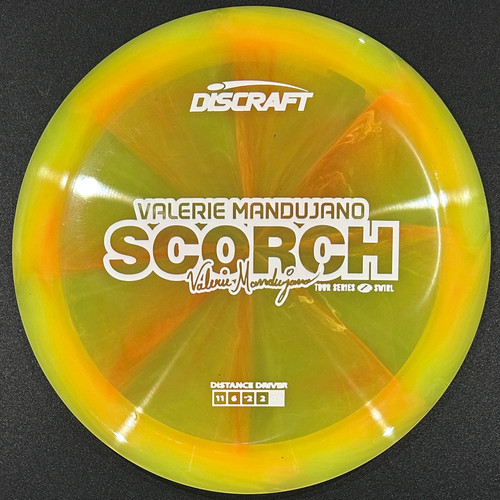 Discraft 2025 Valerie Mandujano Tour Series Z Swirl Scorch