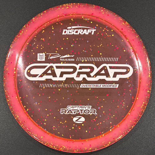 2026 Paul Ulibarri Z Confetti Captain's Raptor | Airmail Discs