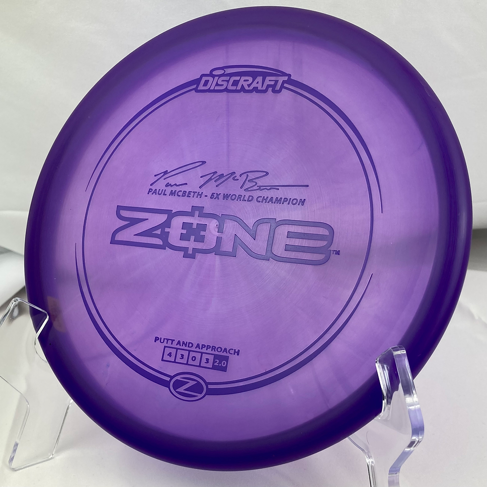 Thumbnail: Discraft Paul McBeth Z Zone 
