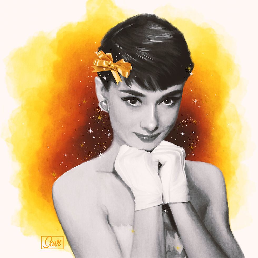 Audrey Hepburn (Young blood)