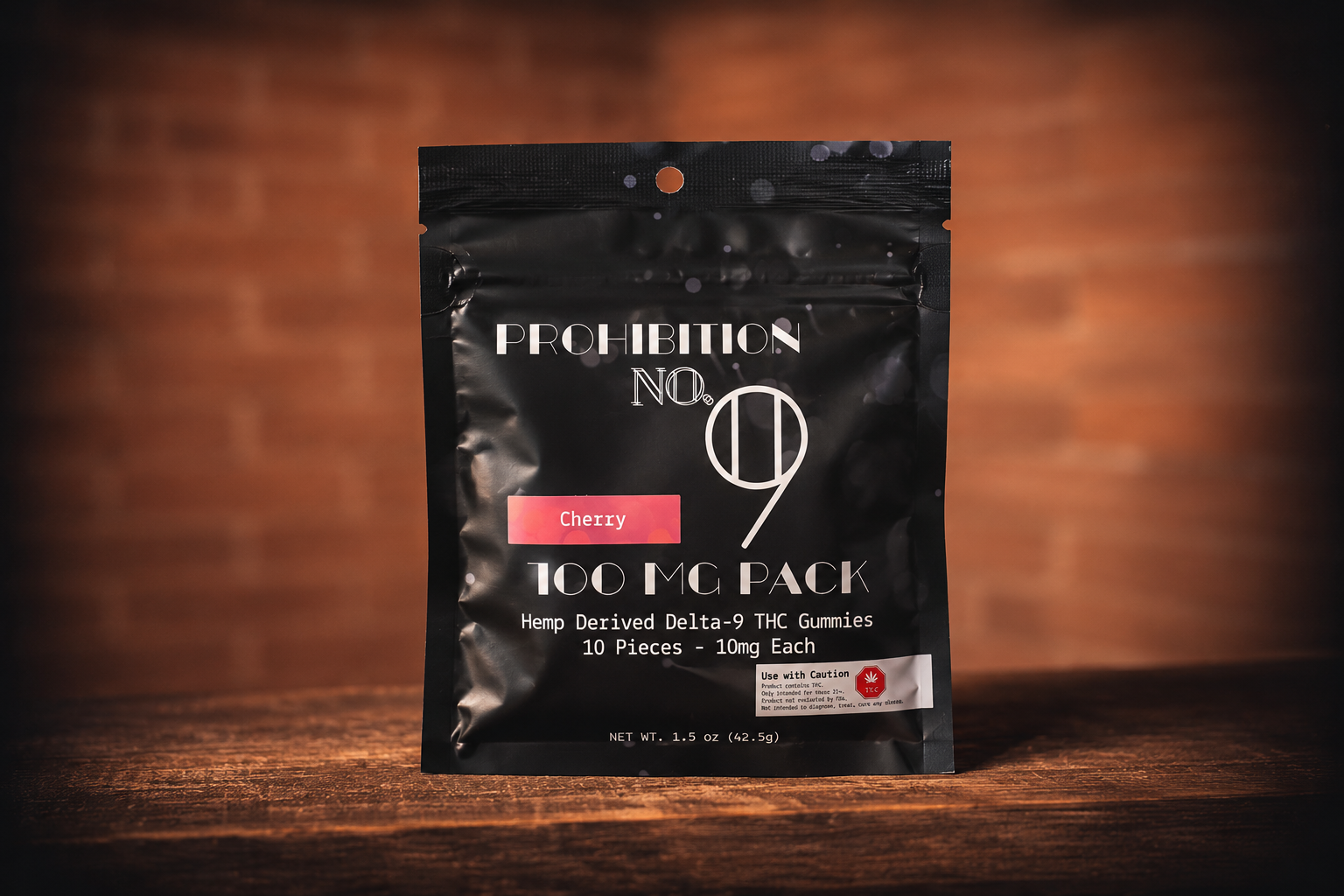 Delta 9 THC Gummies - Cherry 100mg