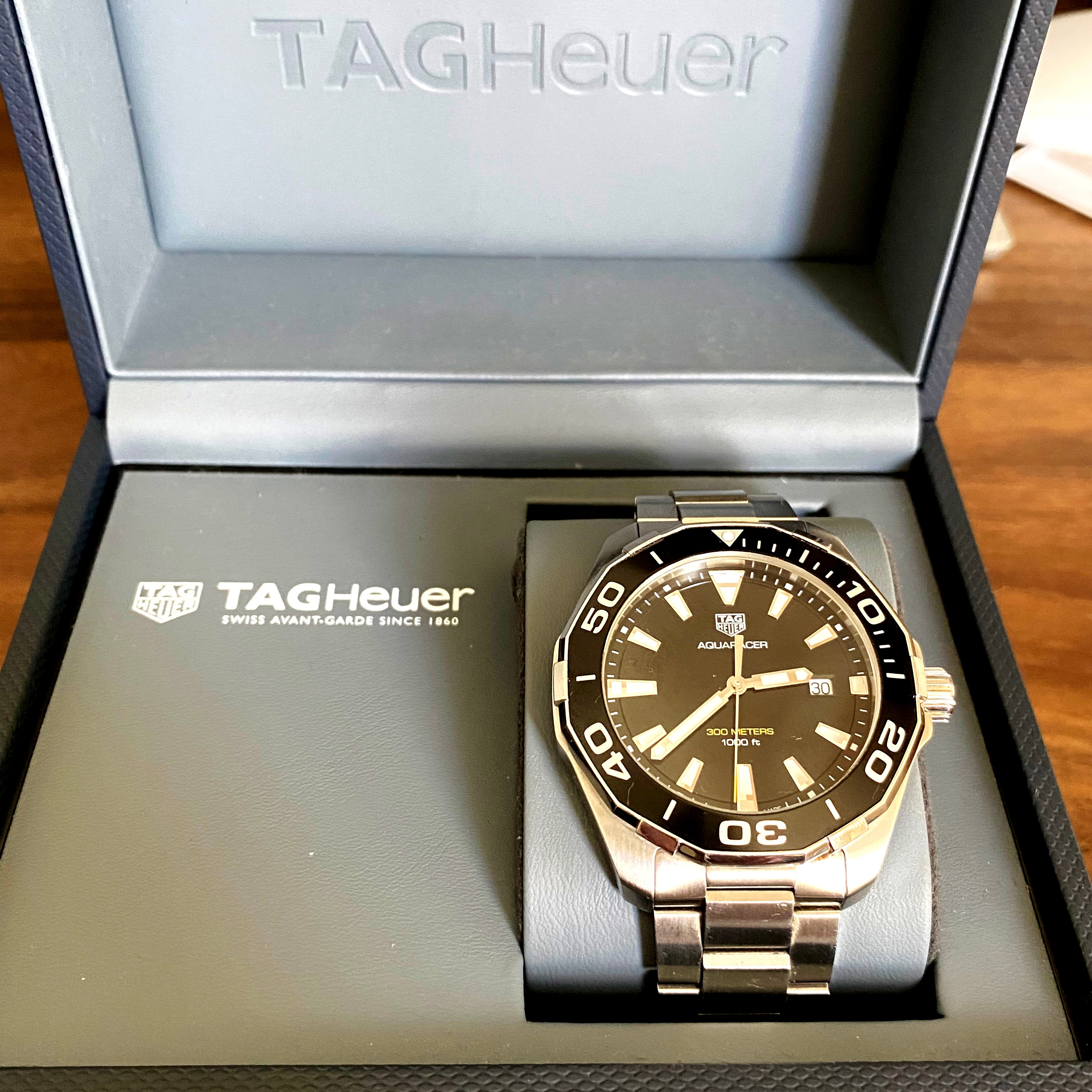 TAG HEUER AQUARACER WAY101A Black