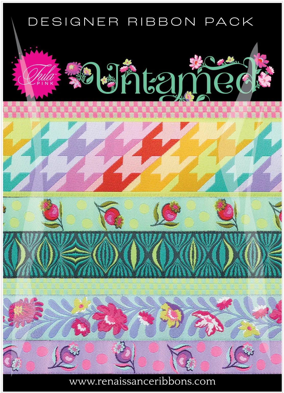 Tula Pink - Untamed in Moonbeam - Designer Pack - SKU: DP-109 Untamed Moonbeam