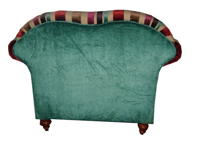 Thumbnail: Restored Chair GP & J Baker Cut Velvet - Gorgeous