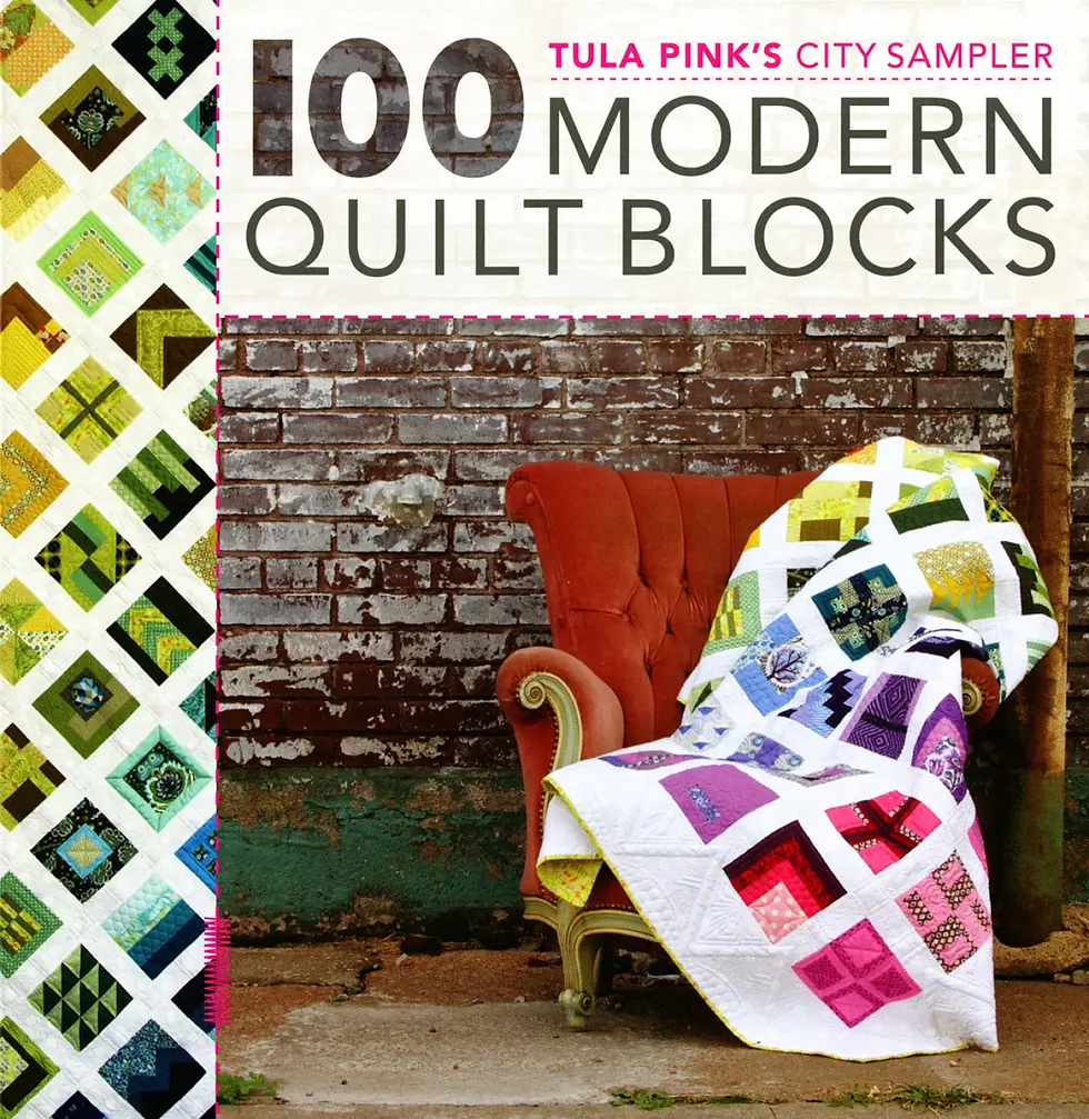 Thumbnail: PREORDER Tula Pink 100 Modern Quilt Blocks Book