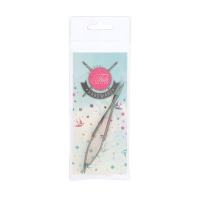 TP738CPT Tula Pink Curved EZ Snip 5 inch