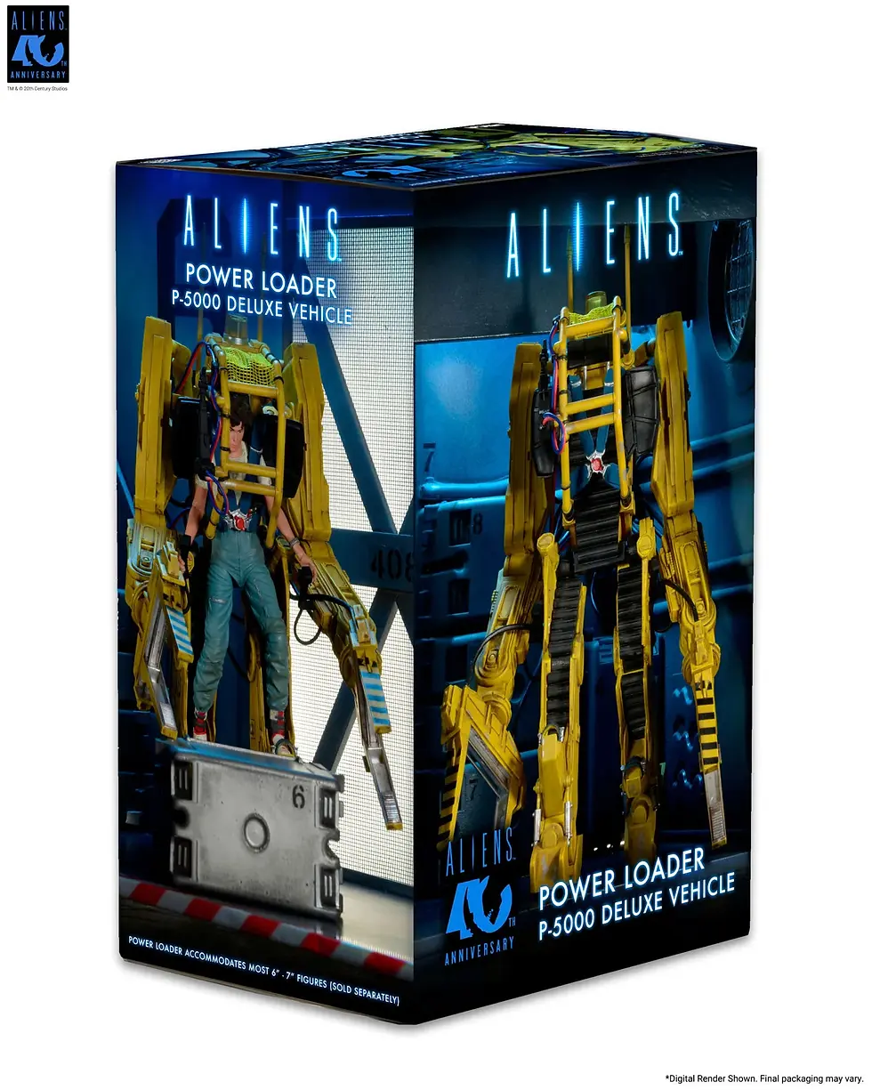Thumbnail: Aliens 40th Anniversary Power Loader (P-5000) NECA Deluxe Vehicle