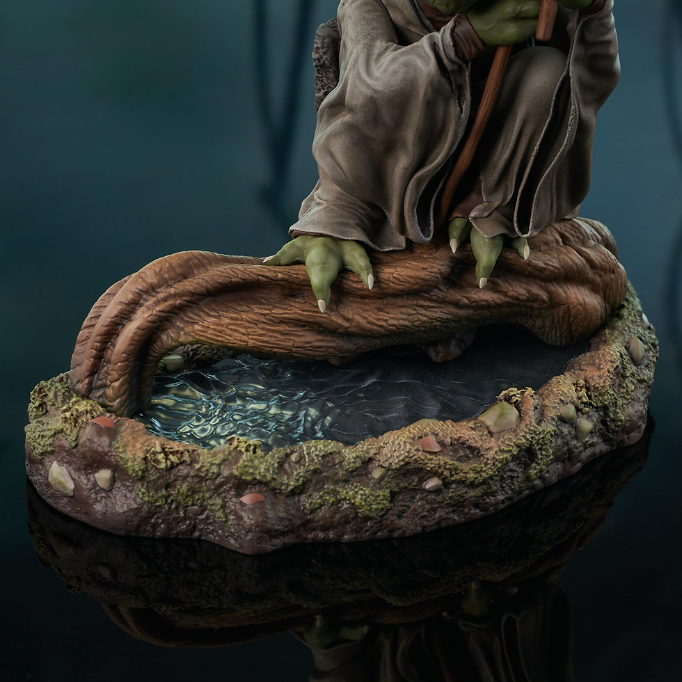 Thumbnail: Gentle Giant Star Wars The Empire Strikes Back Yoda Milestones Statue
