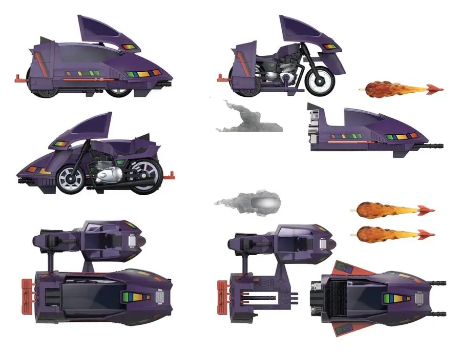 Thumbnail: M.A.S.K. STEALTH SUBMARINE VEHICLE WITH FIGURE - WAVE 2