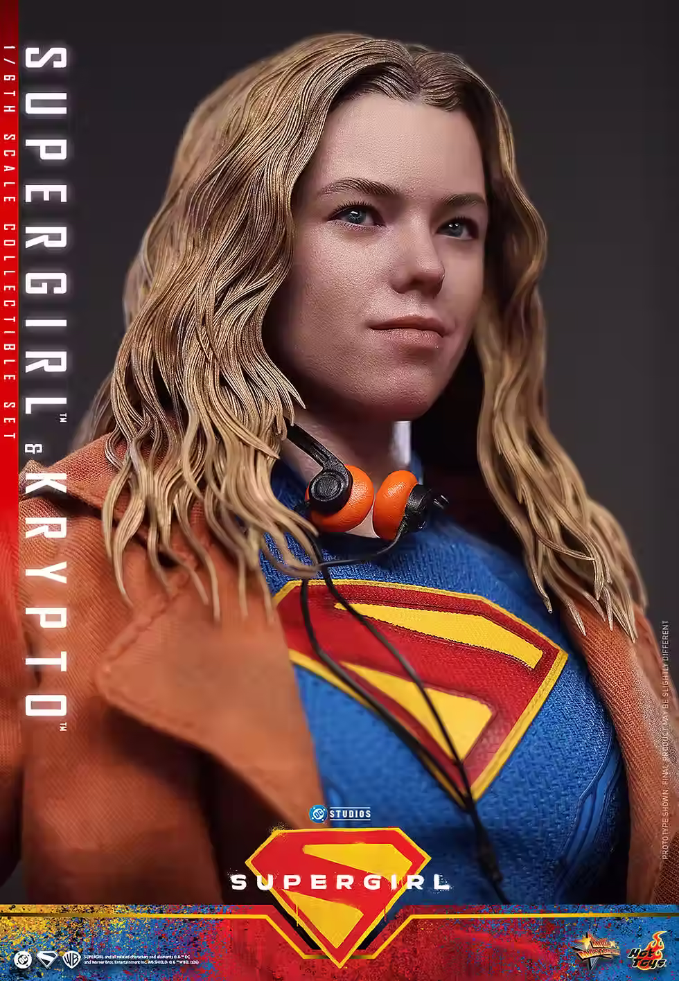Thumbnail: Supergirl & Krypto Hot Toys Collectibles 1/6 Scale Action Figure
