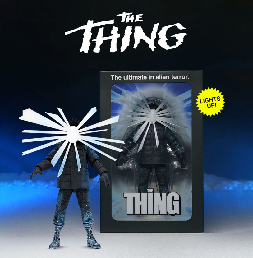 THE THING NECA POSTER SERIES 7" FIGURE - LED LIGHTUP
