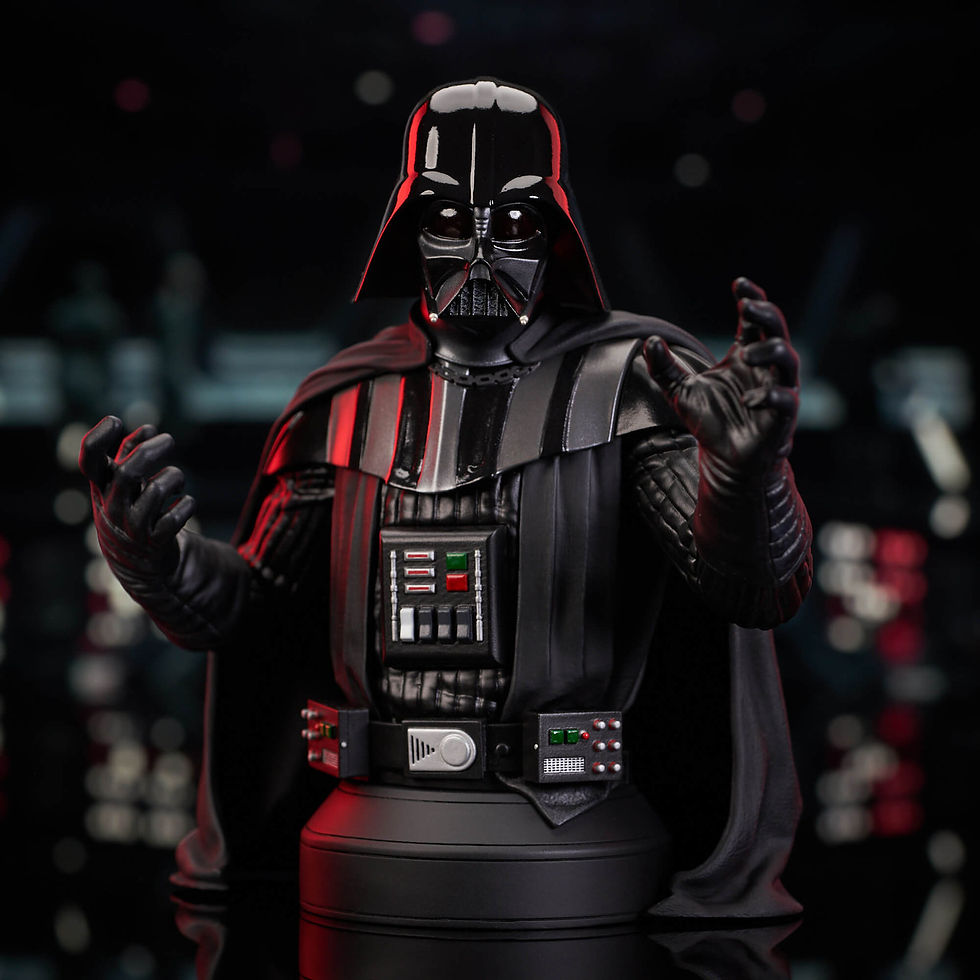 Thumbnail: Gentle Giant Star Wars Obi-Wan Kenobi Darth Vader 1/6th Mini Bust