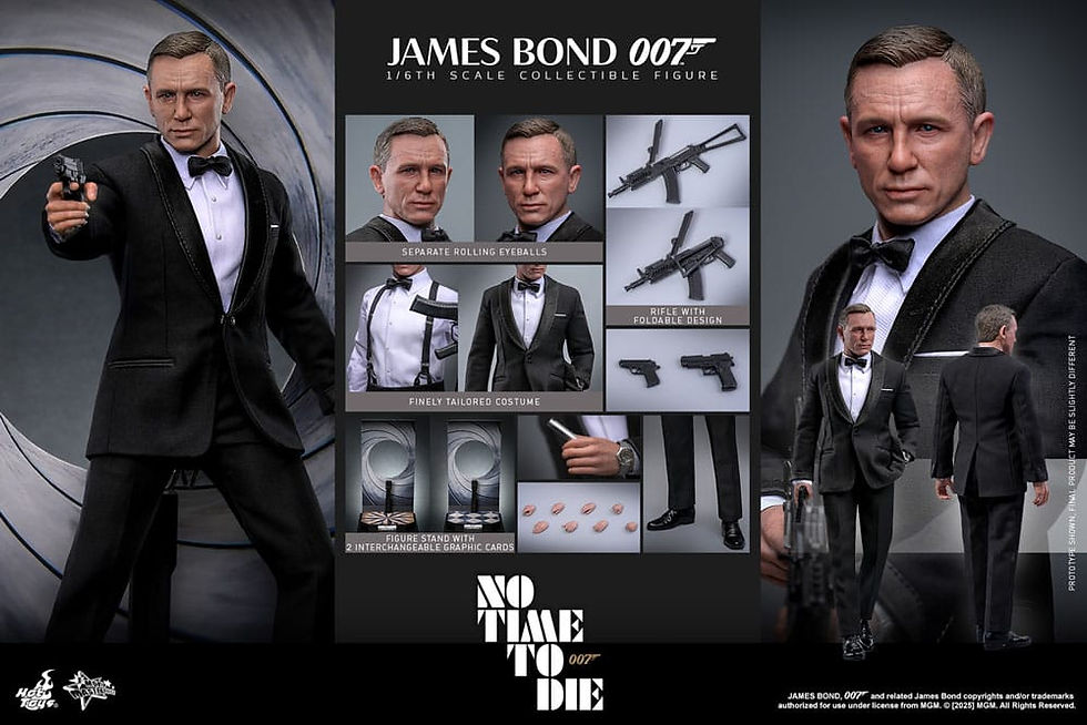 Thumbnail: No Time to Die Movie Masterpiece Action Figure 1/6 James Bond 30 cm